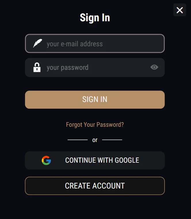 King Billy Casino Login